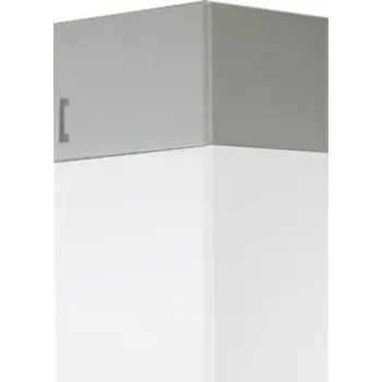 Šatní skříň Nástavec ke skříni BUANG 1D, bílá + vyzvednutí ZDARMA