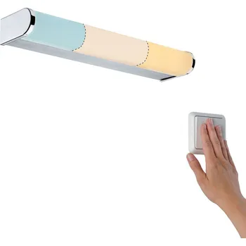 Lampička Paulmann osvětlení zrcadla Arneb IP44 WhiteSwitch chrom, bílá LED celkem 6,5 W - Doprava zdarma