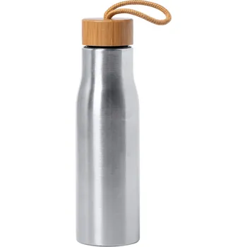 Láhev Reklamní Bissip láhev z nerez oceli, stříbrná