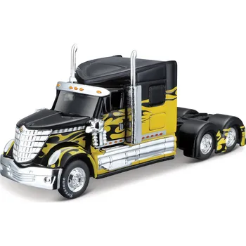 RC model auta Maisto - Design Custom Rigs, International Lone Star, černo-žlutá, 1:64 - expresní doprava