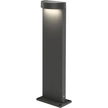 Venkovní osvětlení Wever & Ducré Lighting WEVER & DUCRÉ Palos Round 1.0 3000K 90cm antracit - výška hlavy 3 cm; noha - délka 16 cm, šířka 9,1 cm antracit (RAL 7016) LED celkem 10,5 W - Doprava zdarma