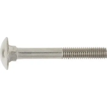 Šroub Šroub vratový M 6 x 60 mm půlkulatá hlava ZB - DIN 603