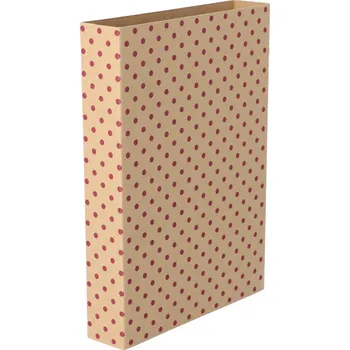 Jednorázové nádobí Reklamní CreaSleeve Kraft 318 papírový kraftový rukáv na zakázku, přírodní