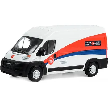 autíčko RAM ProMaster 2500 Cargo High Roof 2019 Canada Post 1:64 Ram Pro Master 2500 Cargo High Roof 2019 Kanadská Pošta - kovový model 1/64