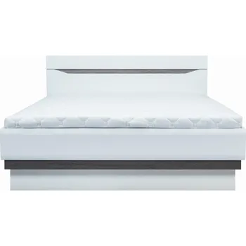 Postel Postel ALBIREO 140, dub sonoma truflový/bílý lesk + vyzvednutí ZDARMA