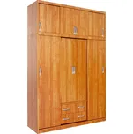 Šatní skříň ALURU, olše, 5 let záruka +možnost VÝNOSU + vyzvednutí ZDARMA