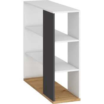 police Nástavba k posteli LEPON 30, dub artisan/bílá/grafit, 5 let záruka + vyzvednutí ZDARMA