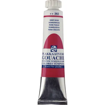 Speciální výtvarná barva TALENS Kvašová barva Gouache Extra Fine - 362 Deep Rose Objem: 20 ml