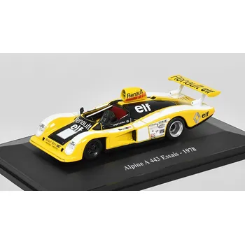 autíčko Renault Alpine A 443 Essais 1978 1:43 - Eligor časopis s modelem Renault Alpine A443 1978 - kovový model
