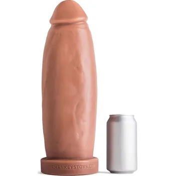 Dildo Mr. Hankey’s Toys Boss Hogg XXXL, prémiové silikonové dildo s Vac-U-Lock 37 x 8,3–11,7 cm