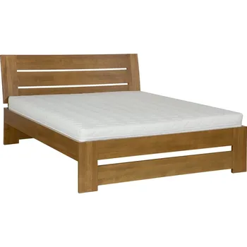 Postel Postel CORDULA 160x200, masiv buk/moření: rustikal + vyzvednutí ZDARMA