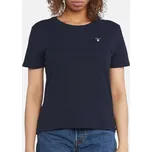 Dámské modré triko Gant - Velikost M, Barva Modrá 55823 605158