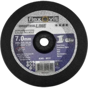 Brusný kotouč Brusný kotouč Flexovit na ocel a nerez 230 x 7 x 22 mm