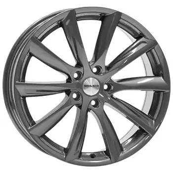 Alu kolo Alu kola MONACO WHEELS GP6, 18x8 5x114.3 ET38, tmavě šedivá