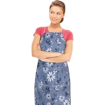 Kuchyňská zástěra Bellatex Kuchyňská zástěra DITA Modrá,Bílá