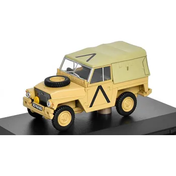 autíčko Land Rover Lightweight Soft Top RHD Gulf War 1:43 - Oxford Land Rover Lightweight Soft Top RHD Gulf War - kovový model auta