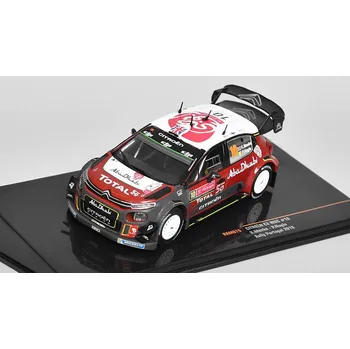 autíčko Citroen C3 WRC #10 Rally Portugal 2018 Meeke/Nagle 1:43 Citroen C3 WRC No.10 Rallye Portugalsko 2018 - kovový model