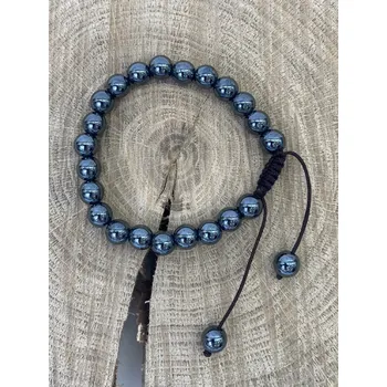 Náramek Himalife Energetický náramek Hematit 17-20cm