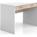 Psací stůl MARIONET 2S, bílá/dub sonoma, 5 let záruka + vyzvednutí ZDARMA