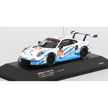 autíčko Porsche 911 RSR #56 Le Mans 24h 2020 1:43 Porsche 911 RSR No.56 Le Mans 24h 2020 Cairoli / Perfetti / Voorde - kovový model