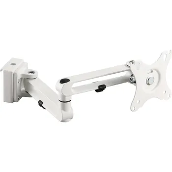 Držák monitoru Držák AlzaErgo Slatwall SWAS410 Držák bílý