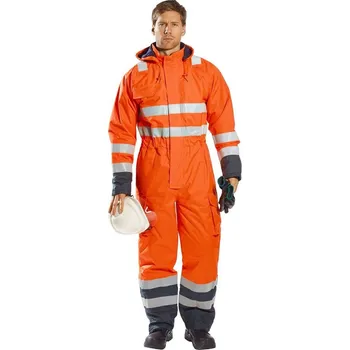 Pracovní kombinéza Kombinéza Bizflame Rain Hi-Vis Multi