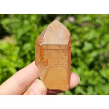 Přírodní kámen Křišťál tangerine přírodní krystal Brazílie 62g