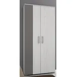 Skříň MANGONA, craft bílý/grafit, 5 let záruka + vyzvednutí ZDARMA