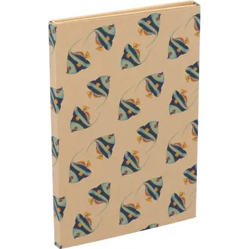 Jednorázové nádobí Reklamní CreaSleeve Kraft 106 papírový kraftový rukáv na zakázku, přírodní