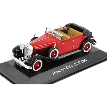 autíčko Hispano Suiza H6C 1934 1:43 - Altaya časopis s modelem Hispano Suiza H6C 1934 - kovový model auta