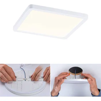 Lampička Paulmann Areo 830 hranatý bílá 3stepdim 17,5cm - montážní průměr 5 cm - 14 cm bílé LED celkem 13 W - Doprava zdarma