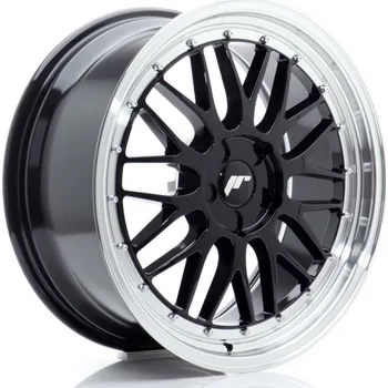 Alu kolo JR Wheels JR23 19x8 ET20-40 5H BLANK Gloss Black w/Machined Lip