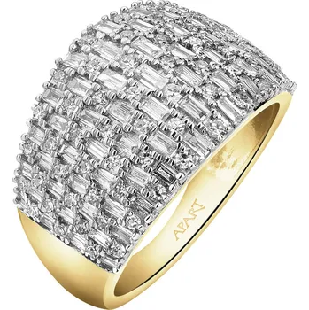 Prsten Zlatý prsten s diamanty - 1,00 ct - ryzost 585 - 181.357