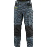 CXS Pracovní kalhoty STRETCH, pánské, vel.: 54, bavlna, elastan, modrý maskáč 1020 027 435 54