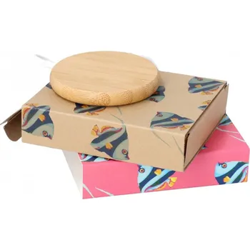 Jednorázové nádobí Reklamní CreaSleeve Kraft 365 papírový kraftový rukáv na zakázku, přírodní