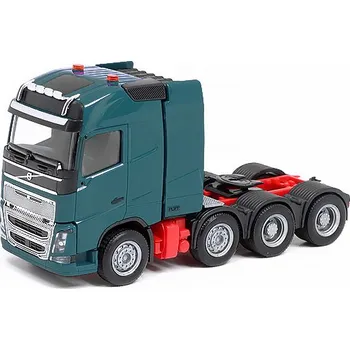 autíčko Volvo FH GL XL tahač zelený 1:87 - Herpa Volvo FH Globetrotter XL - kovový model auta