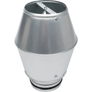 Vzduchotechnické potrubí Výfuková hlavice kruhová Ø80