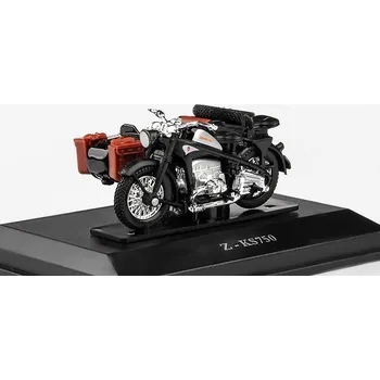 autíčko Zundapp KS750 1:43 - Cararama Z-KS750 - kovový model motorky