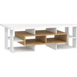 Konferenční stolek DORINDA typ 1, dub artisan/bílá, 5 let záruka + vyzvednutí ZDARMA