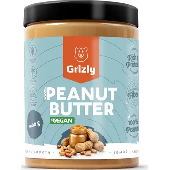 Grizly Arašídové máslo jemné 1 kg