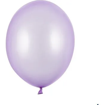 PartyDeco Balónek latexový metalický lila 12cm 1 ks