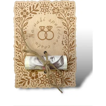 JarisWood Dárková karta novomanželům na vaši společnou cestu 2