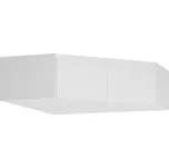 Rohový nástavec ZAIRE 2D, alpská bílá/bílý lesk + vyzvednutí ZDARMA