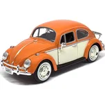 Volkswagen Kafer with luggage rack 1959 1:24 - MOTORMAX VW Beetle - kovový model auta