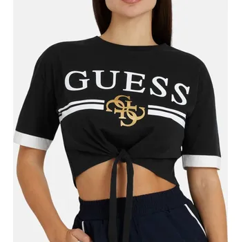 Dámské tričko Dámské krátké triko Guess - Velikost XL, Barva Černá 55890 V4GI00