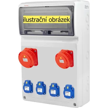 modulární přístroj a rozvaděč FAMATEL Zásuvková skříň ZSF40001010.0 /3952 IP54 V1175