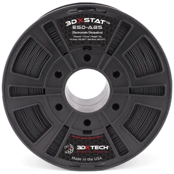 Filament 3DXTECH STAT ESD-ABS černá 1,75mm 750g