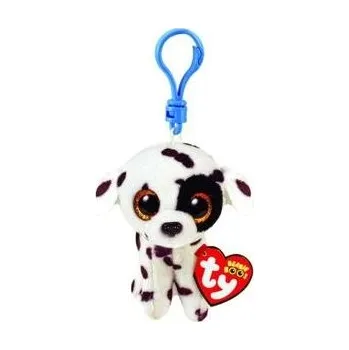 plyšák TY Beanie BOOS LUTHER, Clip 8,5 cm - pes