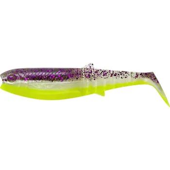 Umělá nástraha SAVAGE GEAR - Umělá nástraha - Cannibal Shad 6,8cm / 3g - Purple Glitter Bomb