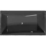 QUEST obdélníková vana 180x100x49cm, šedá